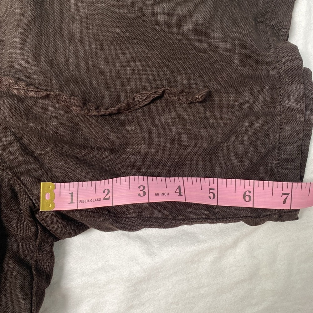 Anthropologie Level 99 Linen Shorts - NWOT - Picture 6 of 7